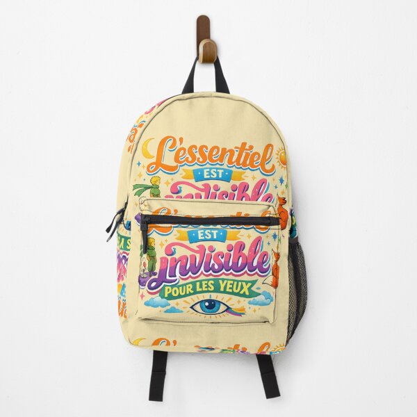 Item preview, "What is essential is invisible to the eyes," a French phrase.  designed and sold by Moonshroomarts.