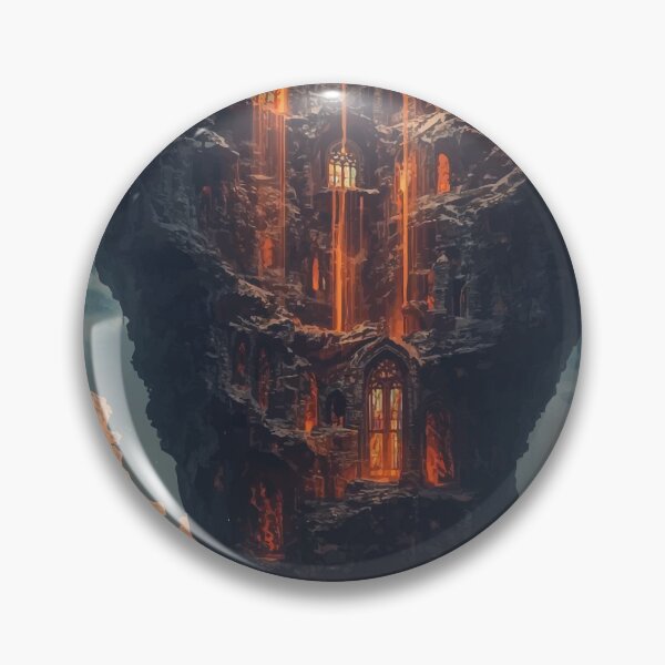 Item preview, The Inverted Mountain Cathedral designed and sold by AbstractAnom.
