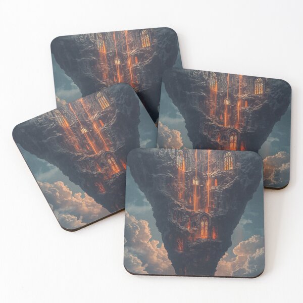 Item preview, The Inverted Mountain Cathedral designed and sold by AbstractAnom.