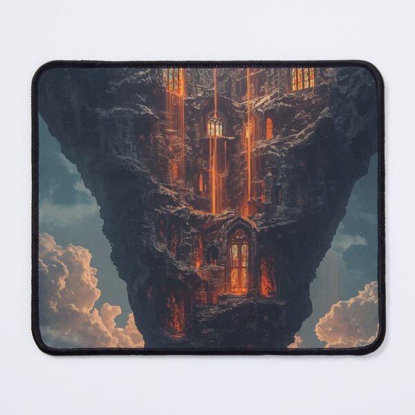 Item preview, The Inverted Mountain Cathedral designed and sold by AbstractAnom.
