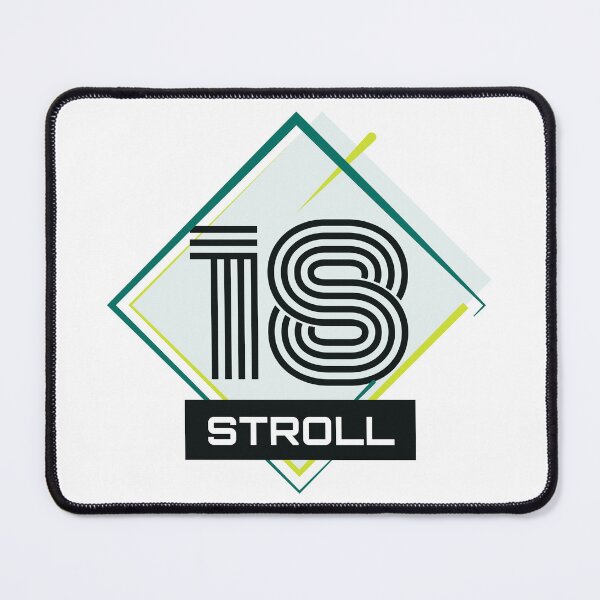 Item preview, Lance Stroll - Formula 1 Aston Martin F1 Team - Number 18 designed and sold by Cgraphy.