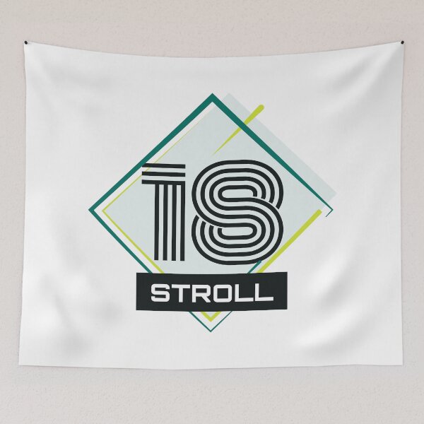 Item preview, Lance Stroll - Formula 1 Aston Martin F1 Team - Number 18 designed and sold by Cgraphy.