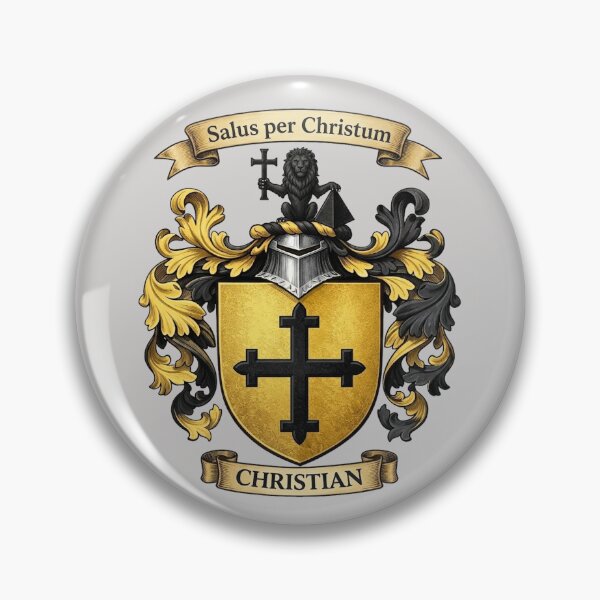 Item preview, The Christian Family Coat of Arms designed and sold by BagTown Clans.