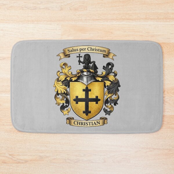 Item preview, The Christian Family Coat of Arms designed and sold by BagTown Clans.