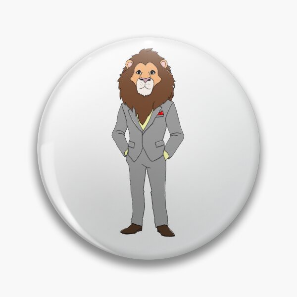 Item preview, Crispin the Lion designed and sold by FancyNotions.