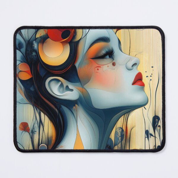 Item preview, Surreal Botanical Woman Dreamlike Portrait designed and sold by Shoot-The-Moon.