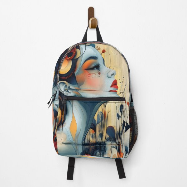 Item preview, Surreal Botanical Woman Dreamlike Portrait designed and sold by Shoot-The-Moon.