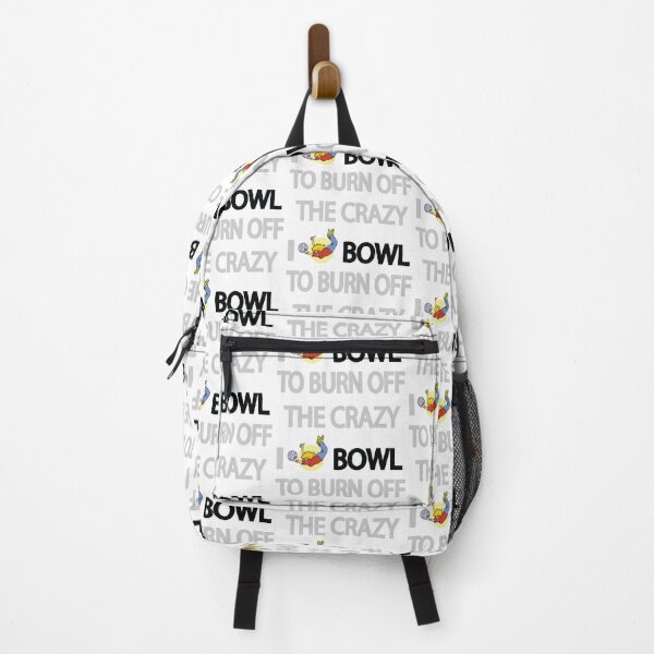 Item preview, I Bowl to Burn Off the Crazy Funny Bowling Humor Design designed and sold by Moriarty's Digital Visions.