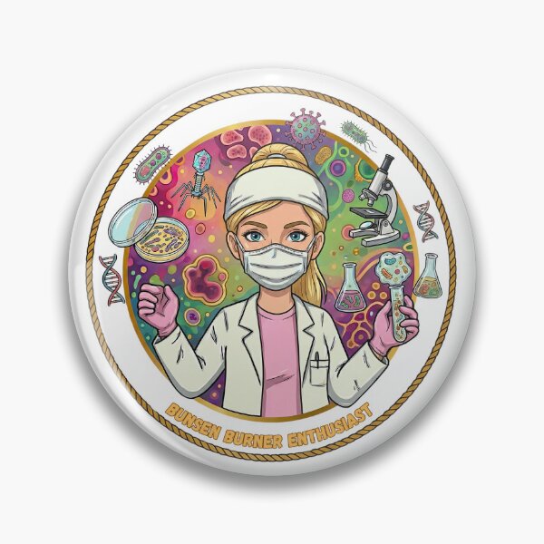 Item preview, Bunsen burner enthusiast (microbiologist) designed and sold by Nurse Eve.
