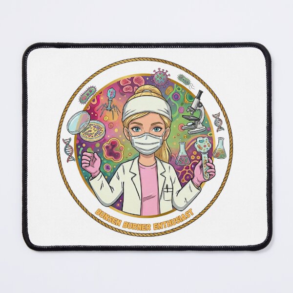 Item preview, Bunsen burner enthusiast (microbiologist) designed and sold by Nurse Eve.