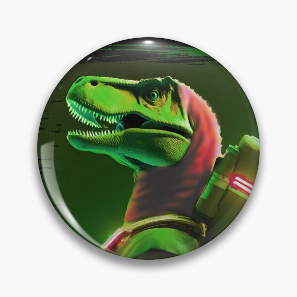 Item preview, Drone commander t-rex tyrannosaurus dinosaur lizardman alien invasion designed and sold by BigMRanch.