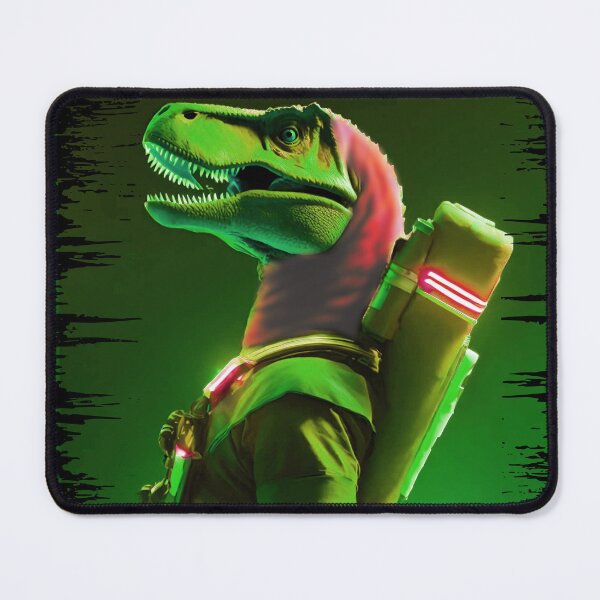 Item preview, Drone commander t-rex tyrannosaurus dinosaur lizardman alien invasion designed and sold by BigMRanch.
