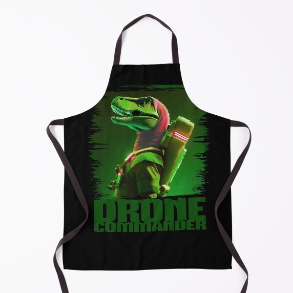 Item preview, Drone commander t-rex tyrannosaurus dinosaur lizardman alien invasion designed and sold by BigMRanch.