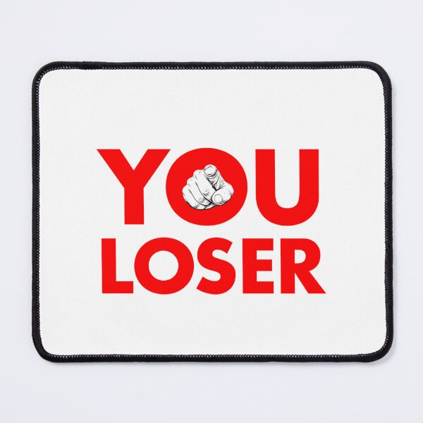 Item preview, Funny Pointing Finger Meme – You’re a Loser designed and sold by kagole 07.