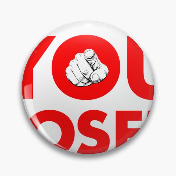 Item preview, Funny Pointing Finger Meme – You’re a Loser designed and sold by kagole 07.