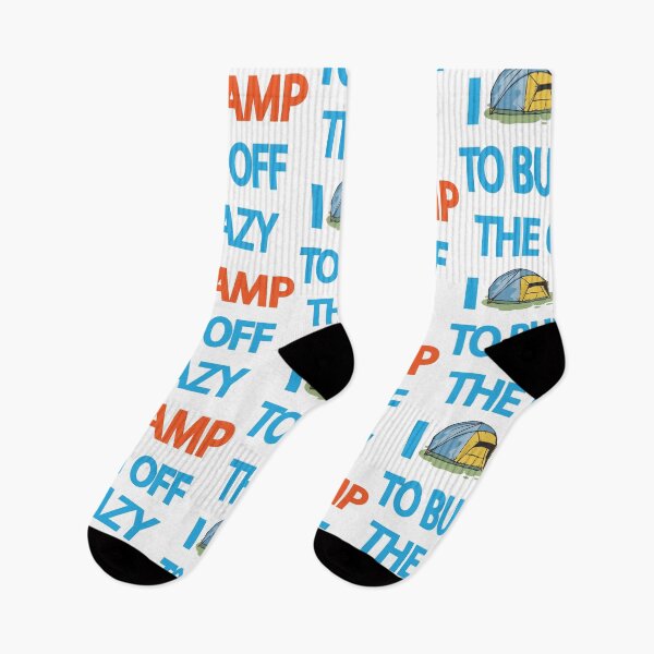 Item preview, I Camp to Burn Off the Crazy Funny Camping Humor Design designed and sold by Moriarty's Digital Visions.