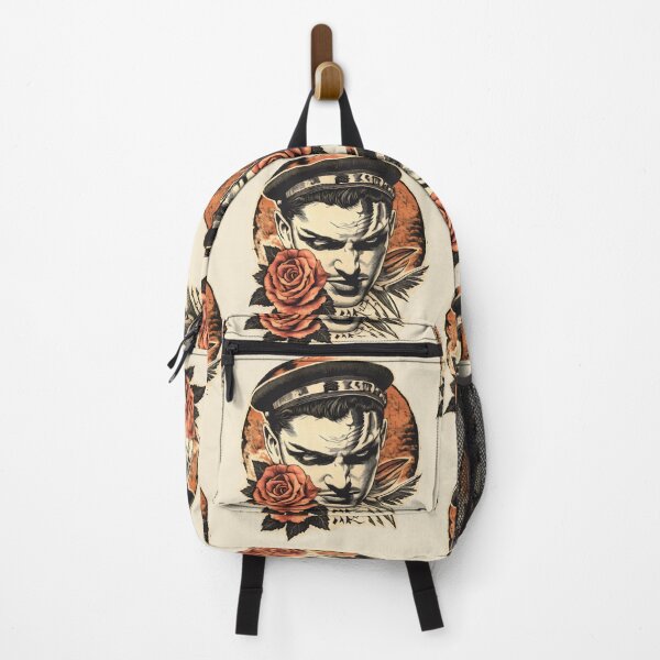Item preview, Vintage Sailor Rose Traditional Tattoo designed and sold by Shoot-The-Moon.