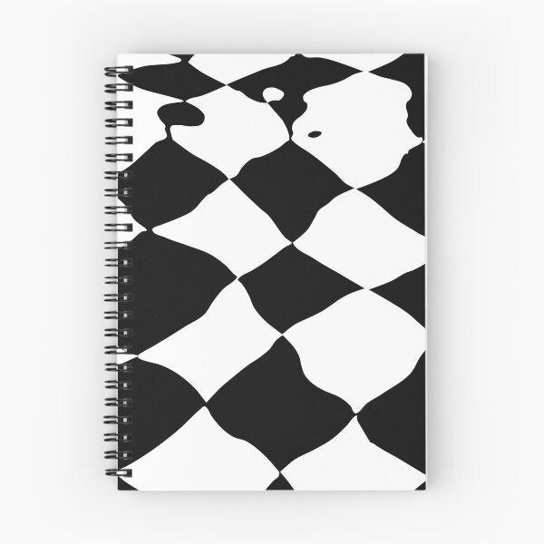 Item preview, Psychedelic sixties swimming pool flowing black white pattern waves designed and sold by Luzi Illustrella.