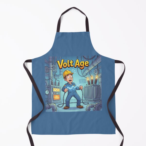 Item preview, Volt Age Electrician – Funny Voltage Wordplay Electric Technician Design designed and sold by WordPlayStudio.