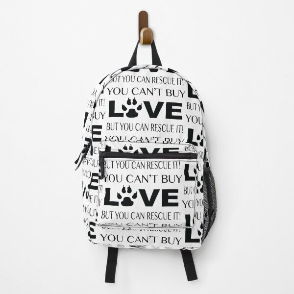 Item preview, You Can't Buy Love But You Can Rescue It Funny Dog Rescue Adoption Design designed and sold by Moriarty's Digital Visions.