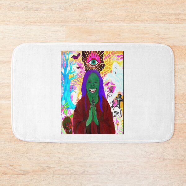 Item preview, Neon Psychedelic Preacher Spiritual Art designed and sold by Dolbalika.