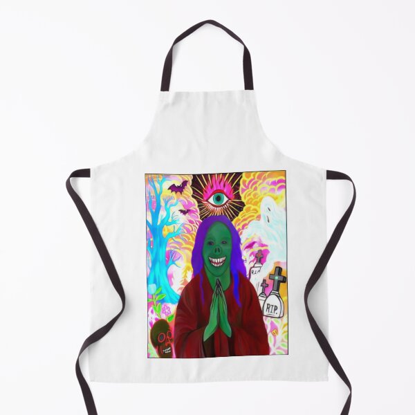 Item preview, Neon Psychedelic Preacher Spiritual Art designed and sold by Dolbalika.