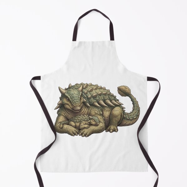 Item preview, Prehistoric tenderness: Ankylosaurus mother and baby designed and sold by CHRIST5000.