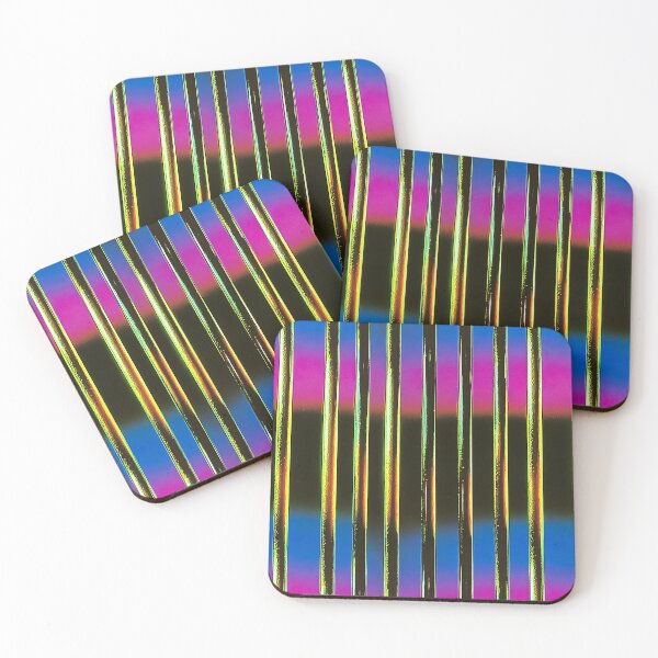 Item preview, Holographic Neon Gradient Stripes designed and sold by bubblegoth.