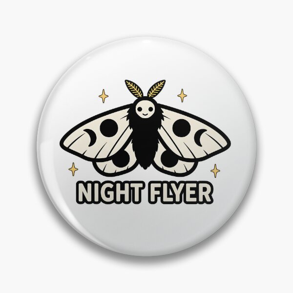 Item preview, Night Flyer Moth designed and sold by Cosmicwell.