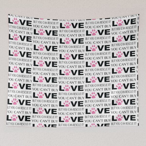 Item preview, You Can't Buy Love But You Can Rescue It Dog Adoption Rescue Dog Lover Design designed and sold by Moriarty's Digital Visions.