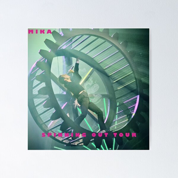 Item preview, MIKA SPINNING OUT TOUR (A) designed and sold by shabadakid.