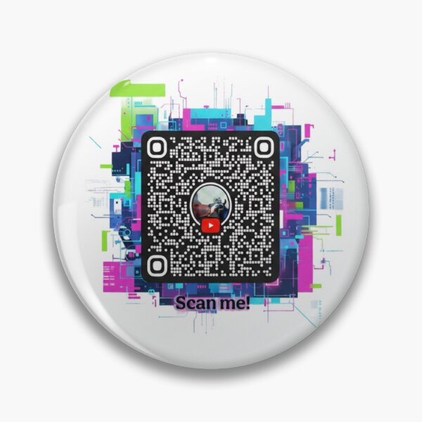 Artikelvorschau, Bunter QR-Code – MagaFadu YouTube-Kanal entworfen und verkauft von magafadu.