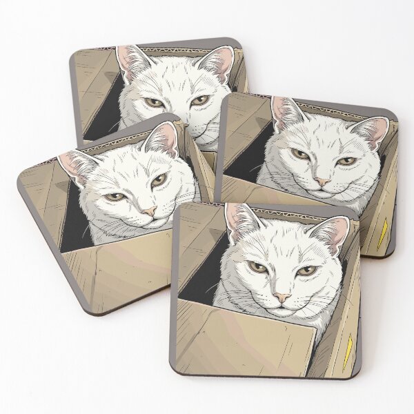 Item preview, This cat is called Branquinha and has a lot of personality. designed and sold by Loves4paws.