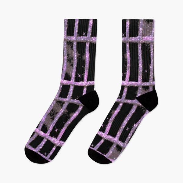Item preview, Pink Glitter Grid Glow designed and sold by bubblegoth.