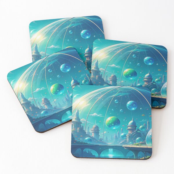 Item preview, Futuristic Undersea Cityscape designed and sold by Wonderful World of Whimsy.