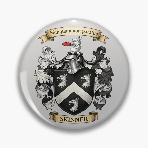 Item preview, The Skinner Family Coat of Arms designed and sold by BagTown Clans.