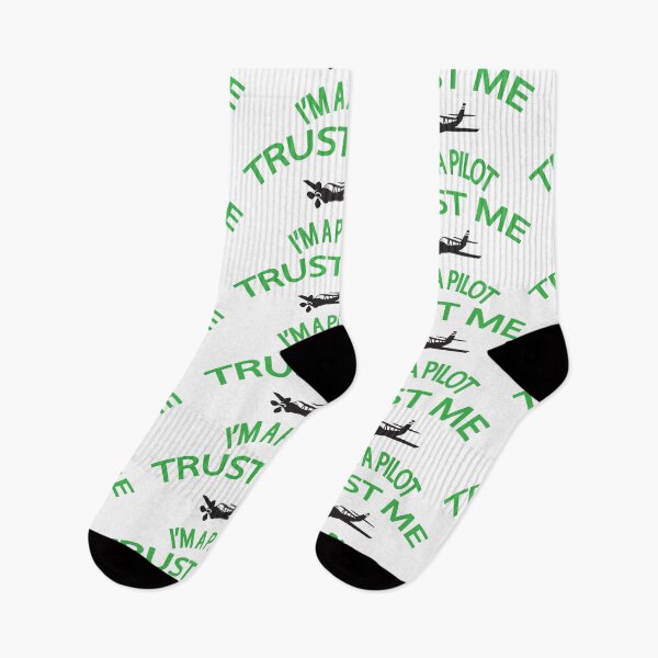 Item preview, Trust Me I'm a Pilot Funny Pilot Aviation Humor Design designed and sold by Moriarty's Digital Visions.