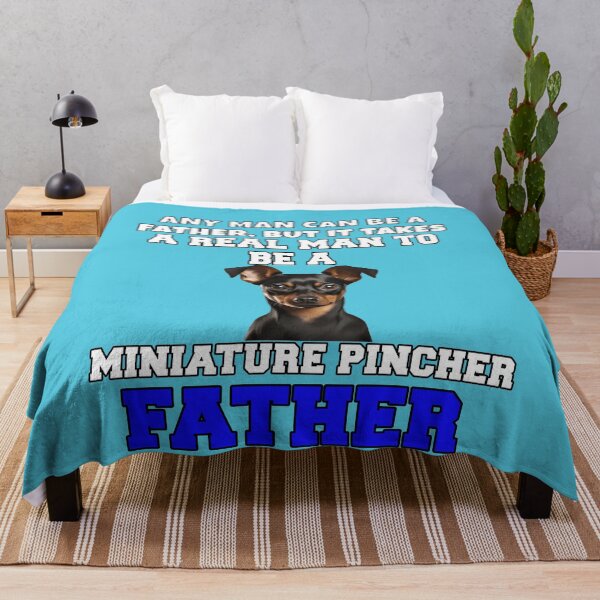 Item preview, Miniature Pincher Dog Owner Any Man Can Be A Father, But It Takes A Real Man To Be A Miniature Pincher Father designed and sold by fantasticdesign.