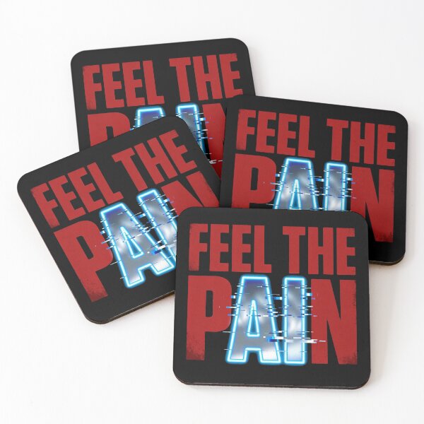 Item preview, Feel The Pain AI Glitch | Ironic AI Streetwear Art designed and sold by REAL IRISH GIFTS.