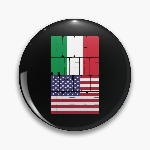 Item preview, Born Italy Belong American designed and sold by FlagX.