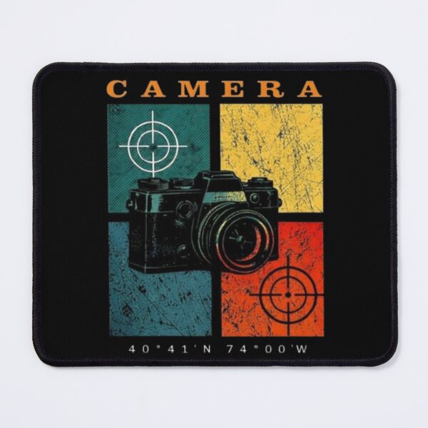 Item preview, Retro Camera Focus – NYC Coordinates Design designed and sold by Dogandesighn.