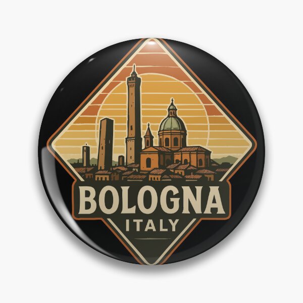 Item preview, Bologna Italy Retro Vintage Travel designed and sold by TomFrontierArt.