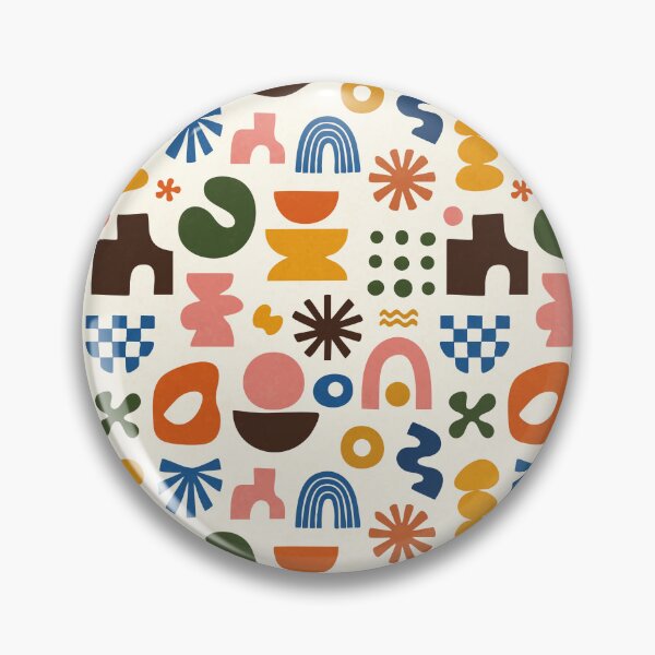 Item preview, Playful Modernist Mosaic designed and sold by trajeado14.