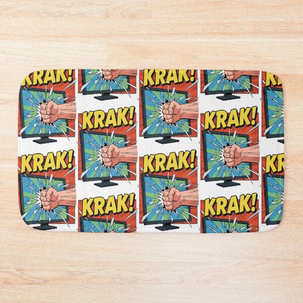 Item preview, KRAK! Gamer Rage Smash - Epic Screen Breaker designed and sold by Dzblack.