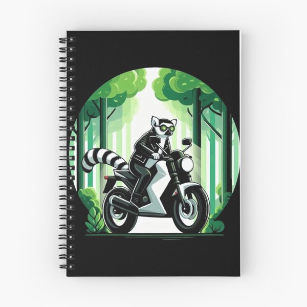 Item preview, Motorcycle Lemur – Forest Rebel Character Design designed and sold by Dogandesighn.