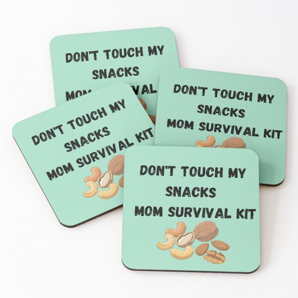 Item preview, Don't Touch My Snacks – Mom Survival Kit Funny Mother Snack Lover Design designed and sold by Yassine SEBA.