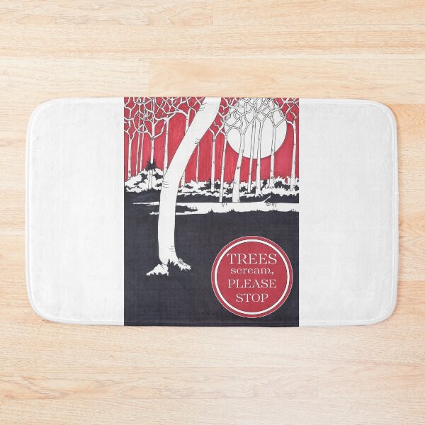 Item preview, Trees Scream Please Stop designed and sold by bouncing betty art.