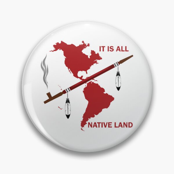 Item preview, Native American It is all Native land designed and sold by JanessaHardi.