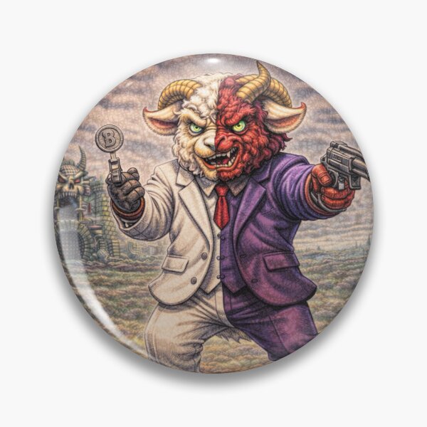 Item preview, Muttonface, Deranged Dual-Sheep Mastermind | Sheep-Man Sheepism Parody designed and sold by Thpoar.