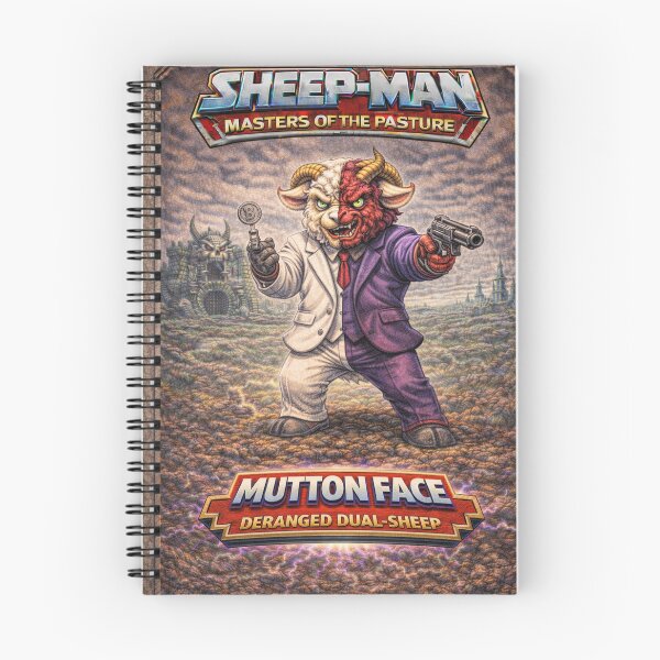 Item preview, Muttonface, Deranged Dual-Sheep Mastermind | Sheep-Man Sheepism Parody designed and sold by Thpoar.
